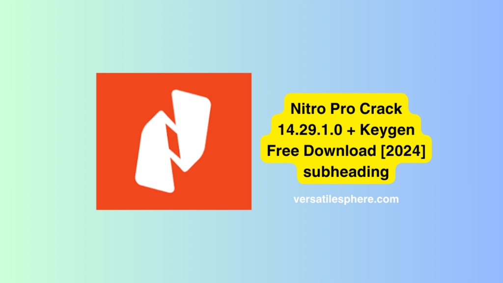 Nitro Pro Crack