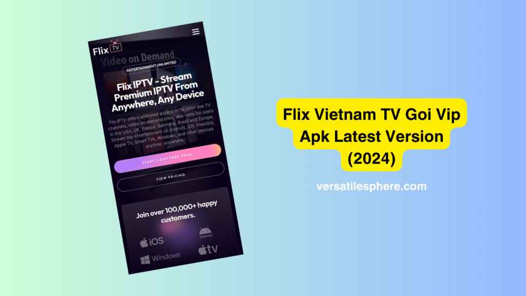 flix vietnam tv goi vip